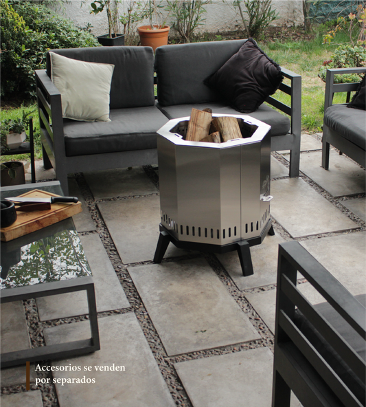 Brasero Sin Humo- Funda- Base
