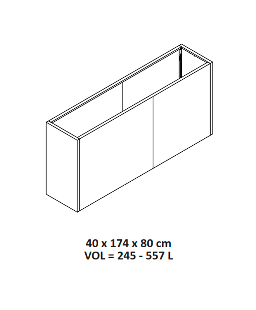 Jardinera MetalGrow 40-80