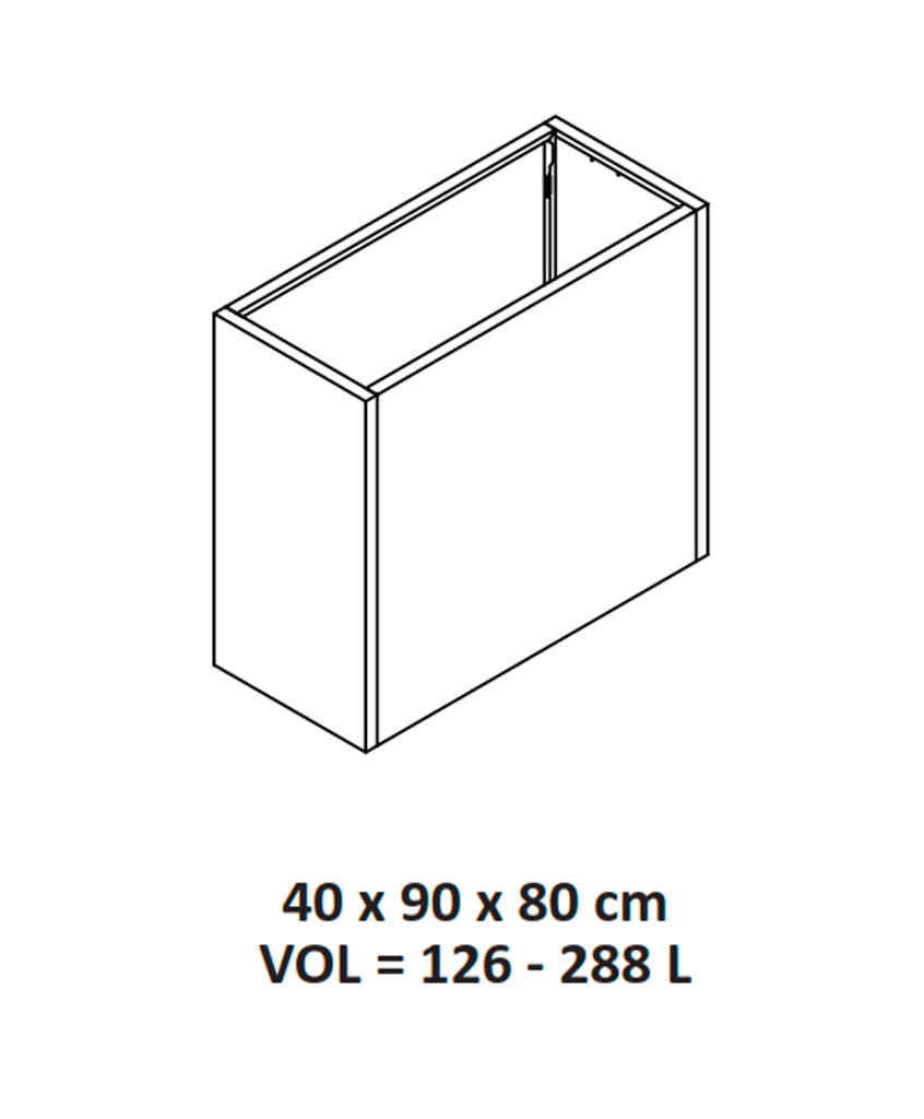 Jardinera MetalGrow 40-80