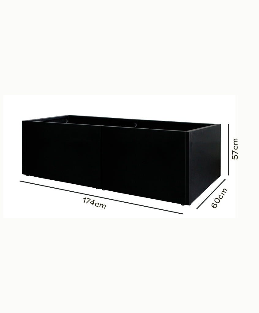 Maceta Wide Steel Roots 60-57 (Campaña)