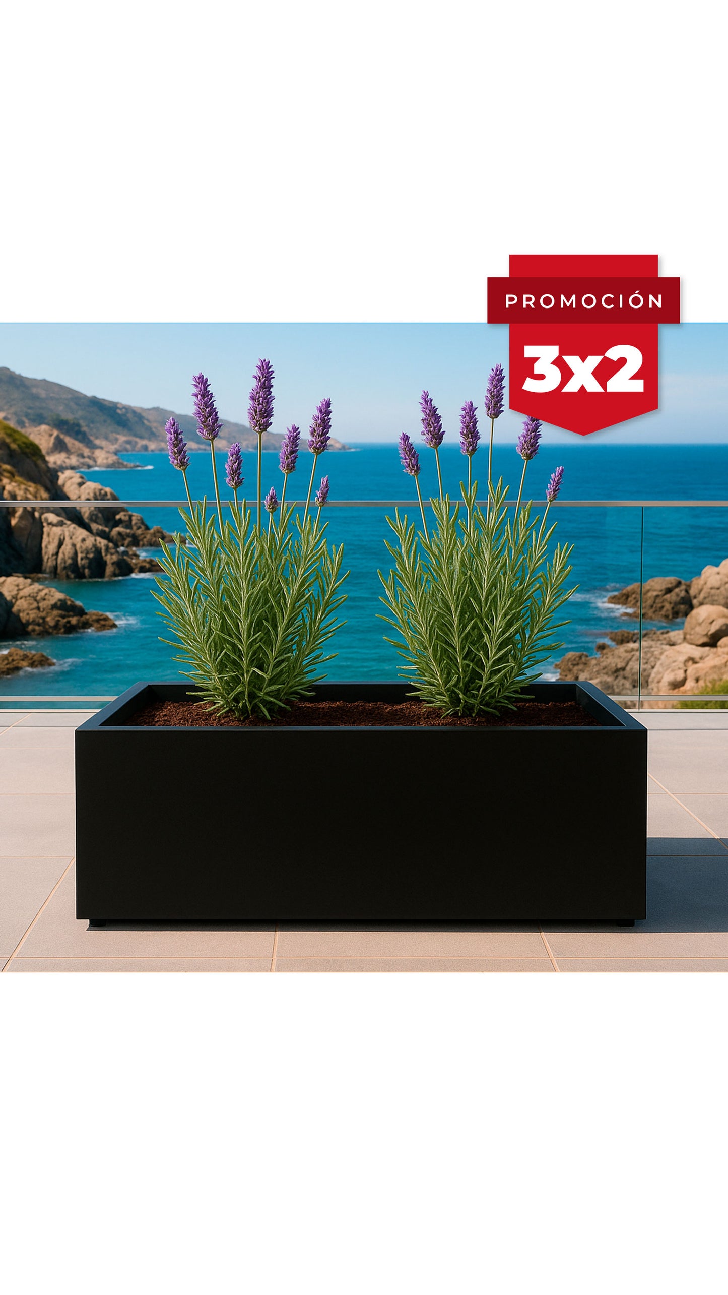 Maceta IronLeaf Bajo (campaña)