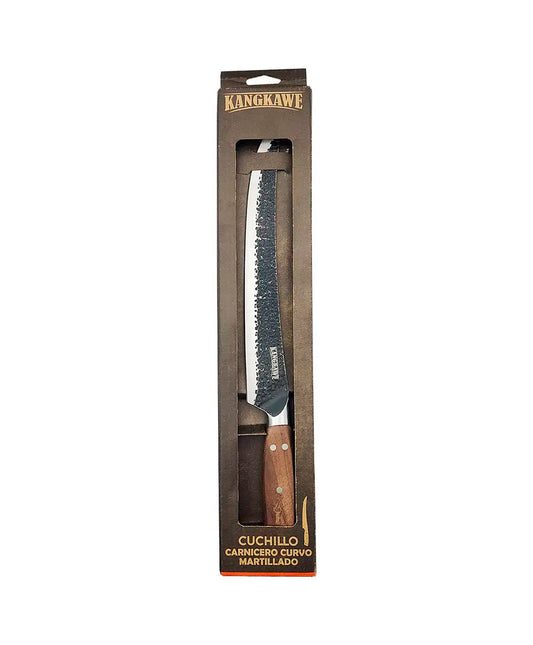 Cuchillo 10" Carnicero Curvo Martillado