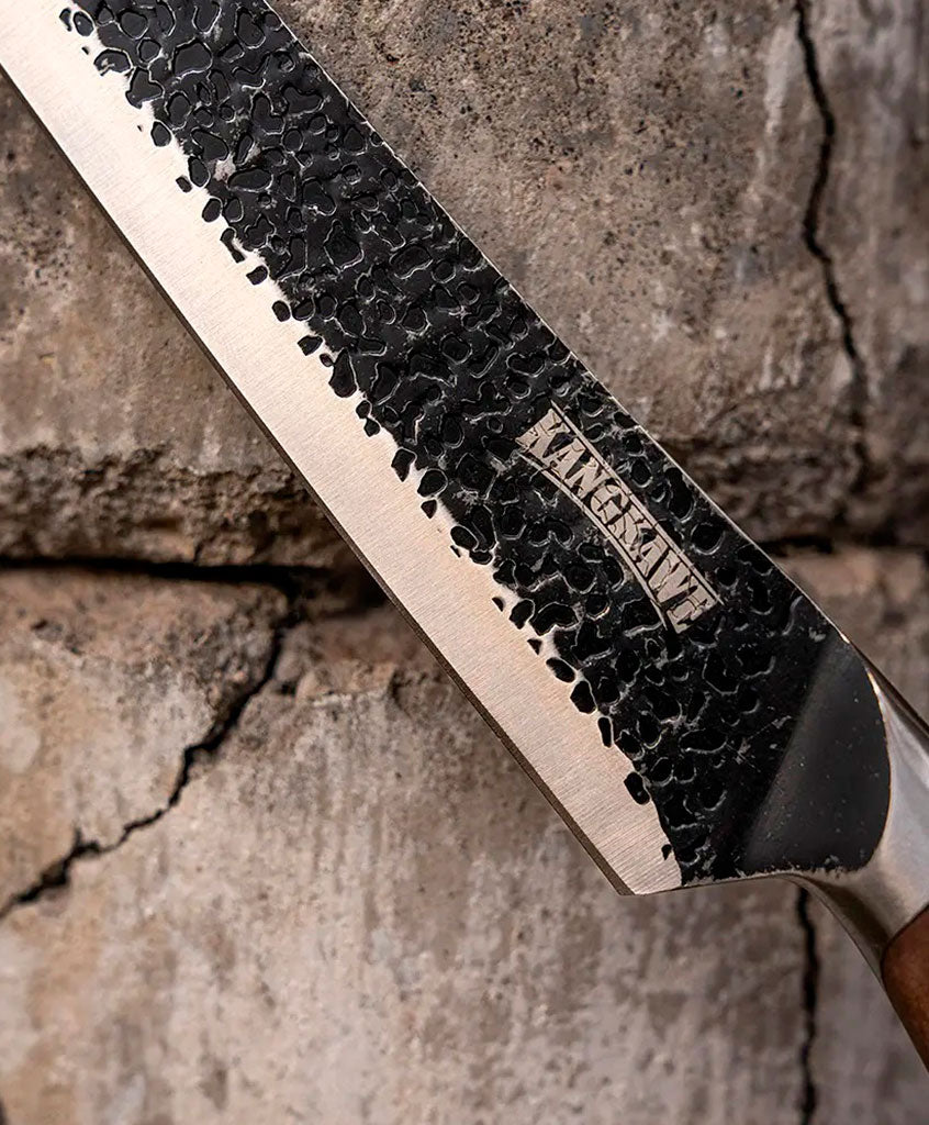 Cuchillo 10" Carnicero Curvo Martillado