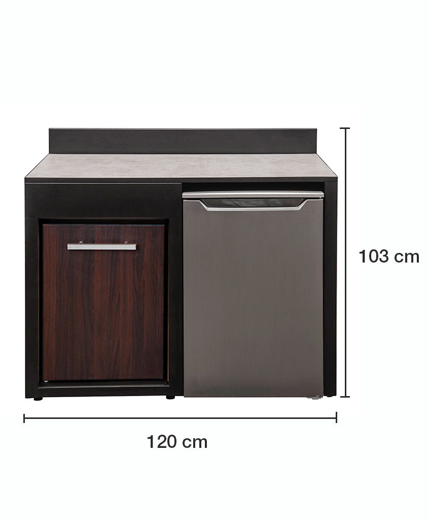 Módulo Frigobar 1200 con Puerta