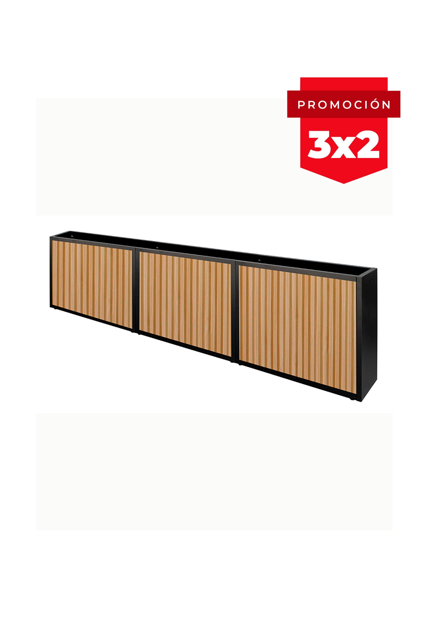 Jardinera Slim Metal Grow Full 26-80 (Campaña)