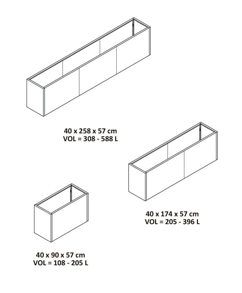 Jardinera SteelRoots 40-57