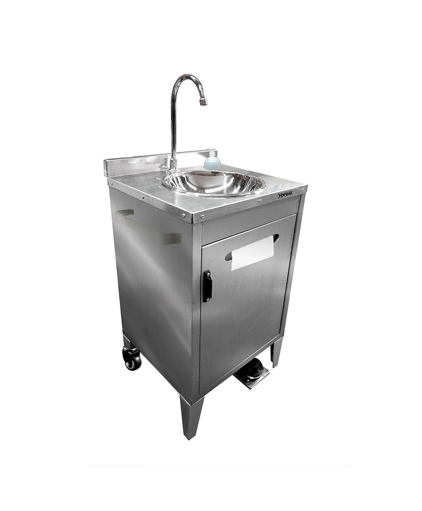 Lavamanos  Móvil Autónomo, Inox