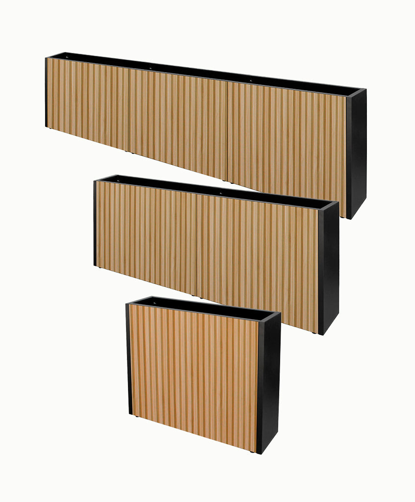 Jardinera Slim Metal Grow 26-80 Edge