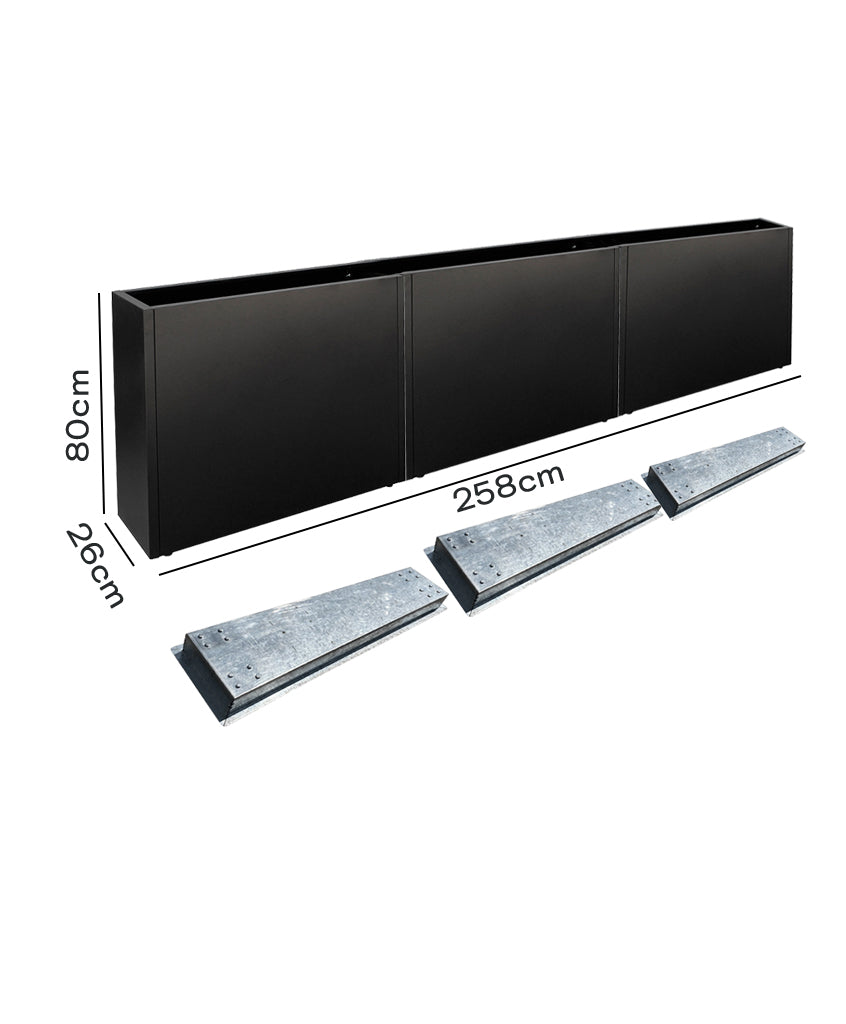 Pack Jardinera Slim + Base Móvil