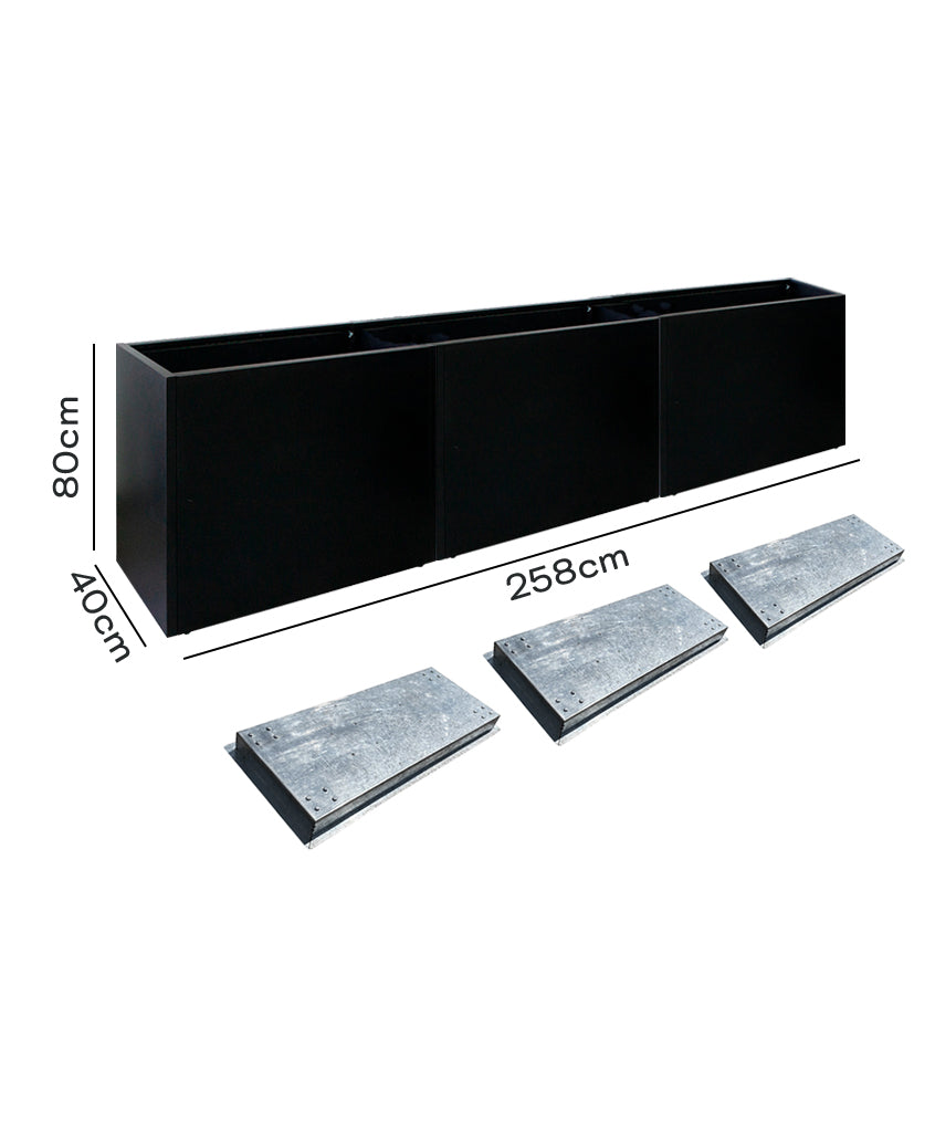 Pack Jardinera + Base Móvil