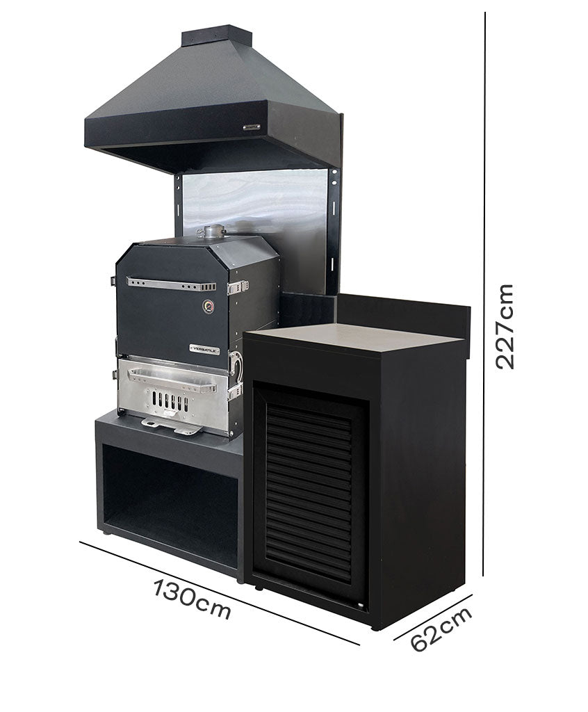 Módulo con Horno + Módulo Base 600 y opcional Lavacopas