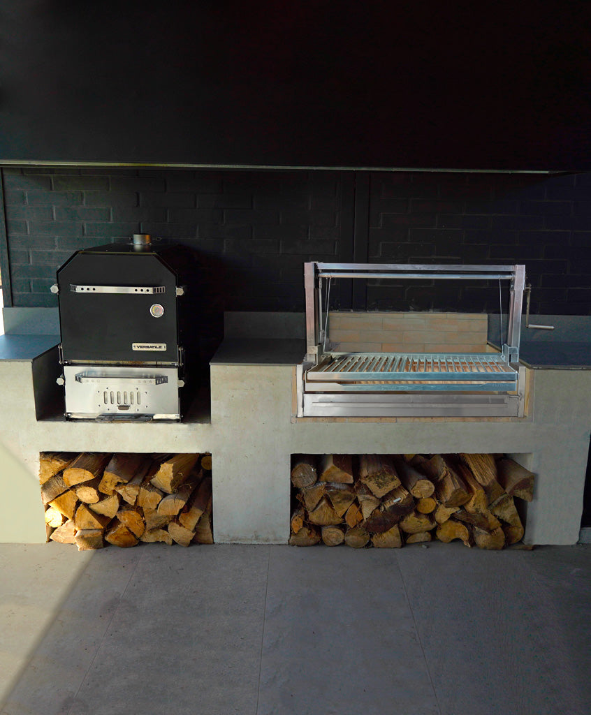 Parrilla Empotrable + Horno Multifunción