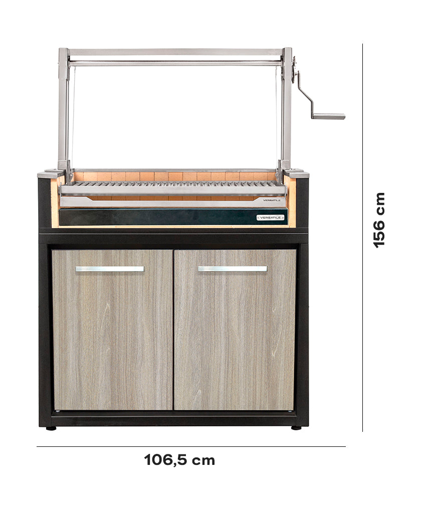 Módulo Parrilla Carbón 1065