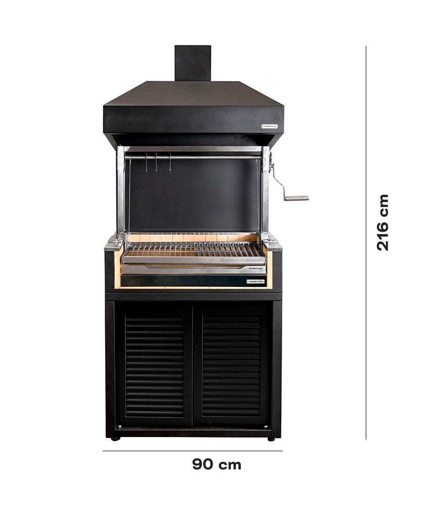 Módulo Parrilla Carbón 900