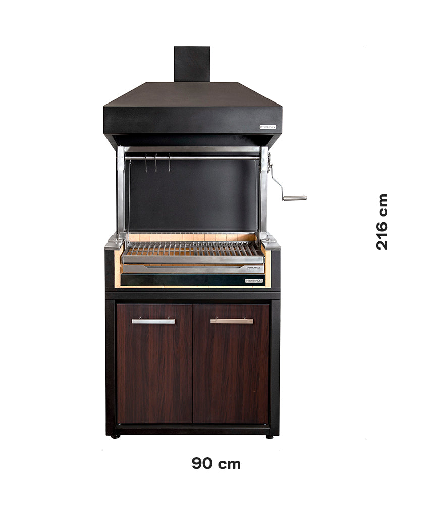 Módulo Parrilla Carbón 900