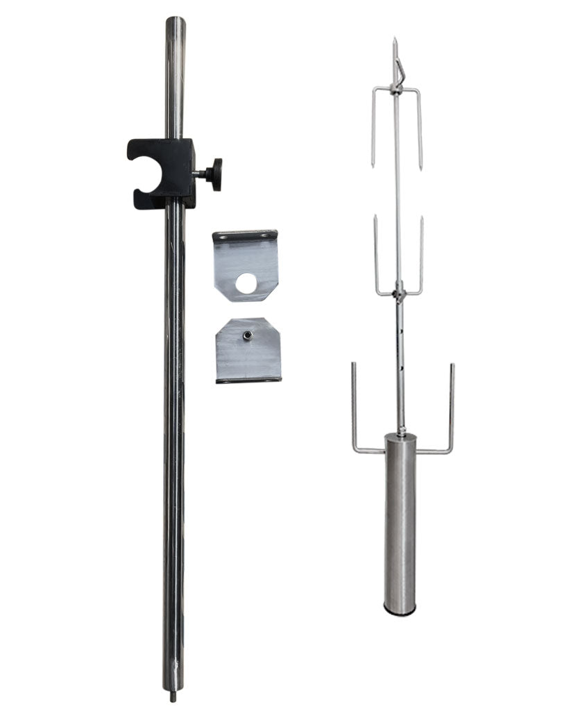 Soporte Universal Spiedo y Caldero