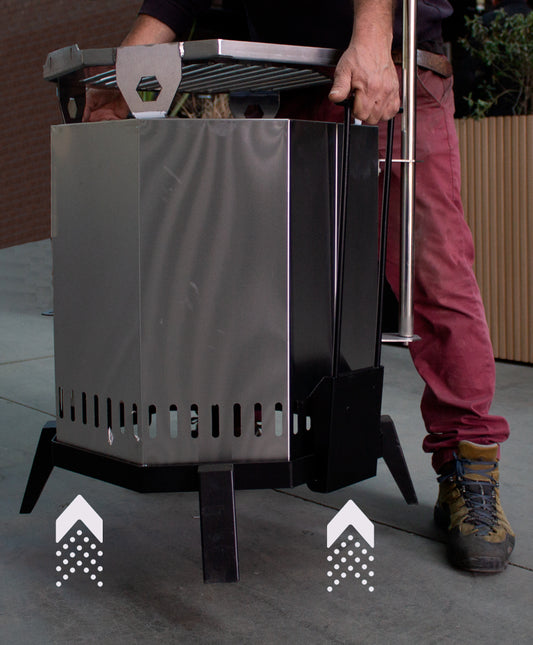 Ganchos Porta Brasero