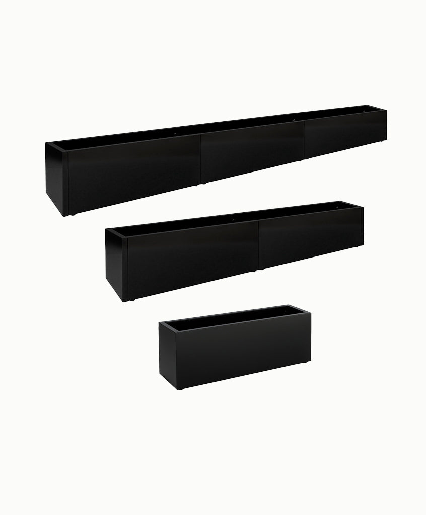 Jardinera Slim MetalPlanter 26-35 (Campaña)