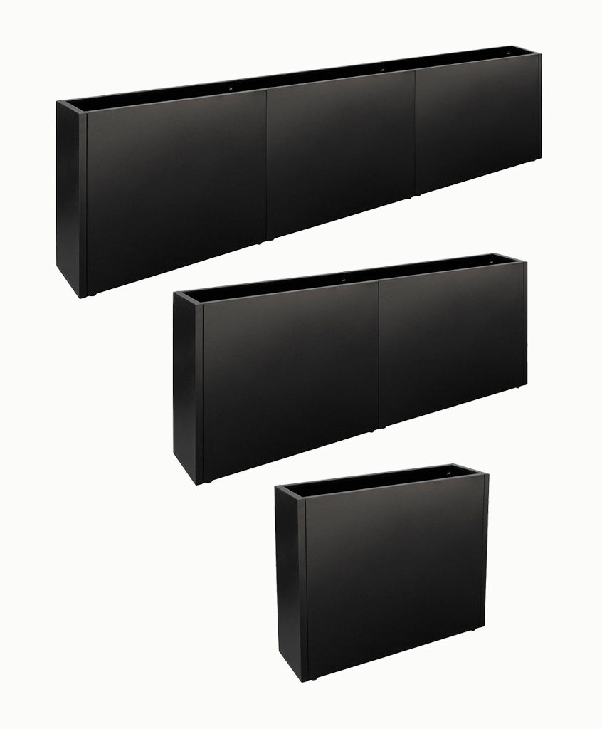 Jardinera Slim metal Grow 26-80 (Campaña)