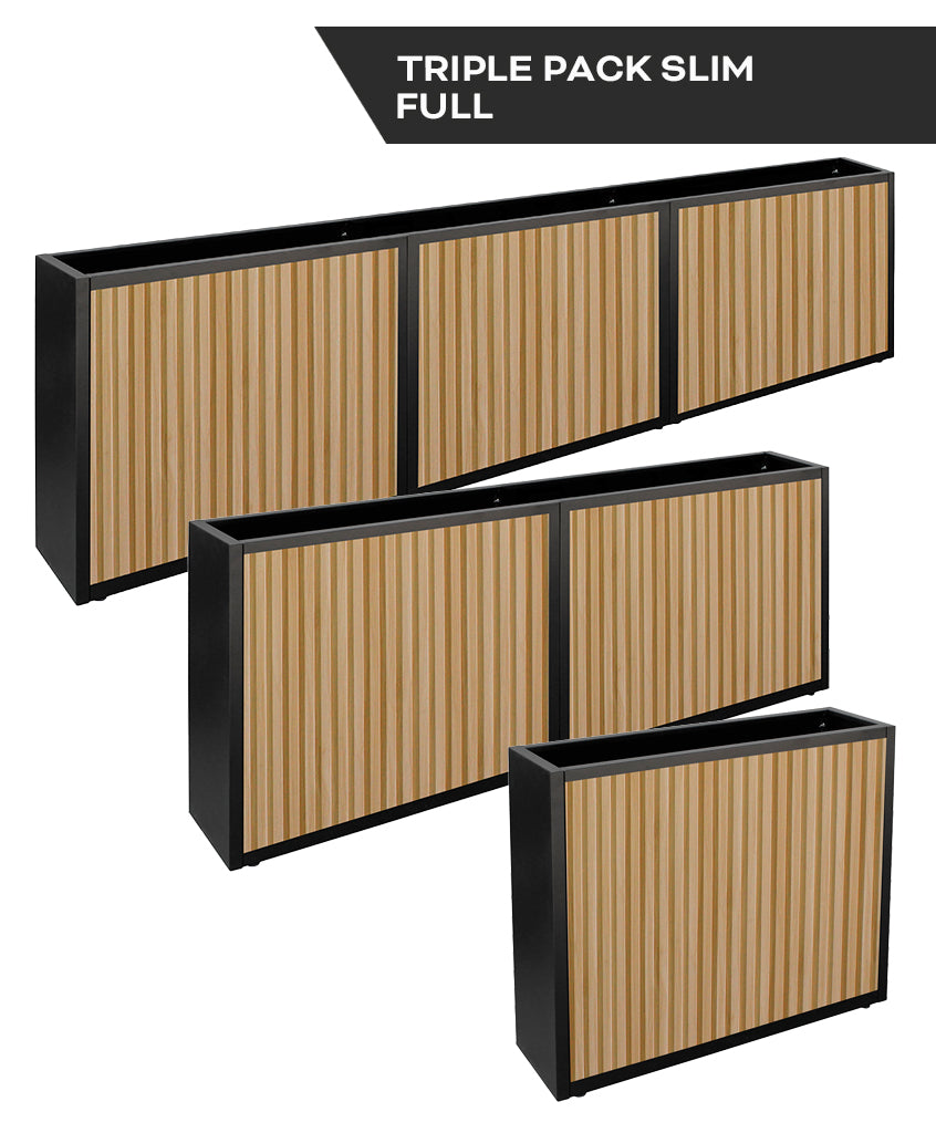 Triple Pack Slim Full