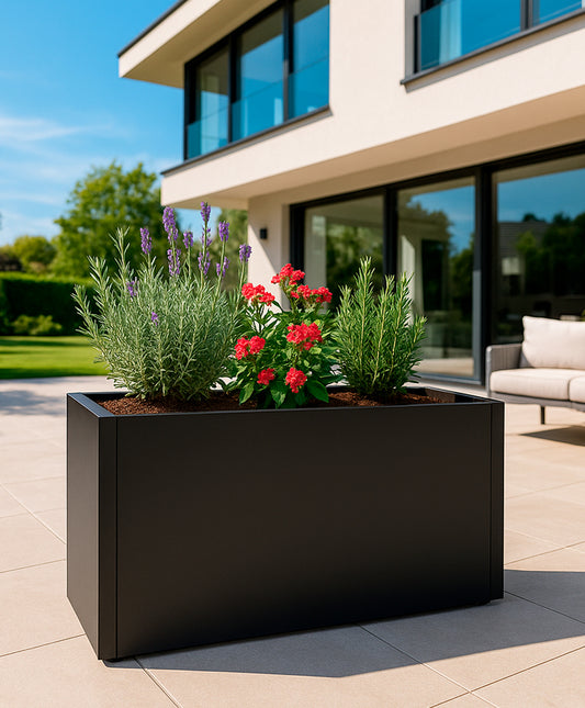 Jardinera Slim Steel Roots 26-57 (Campaña)
