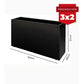 Jardinera Slim Steel Roots 26-57 (Sale)