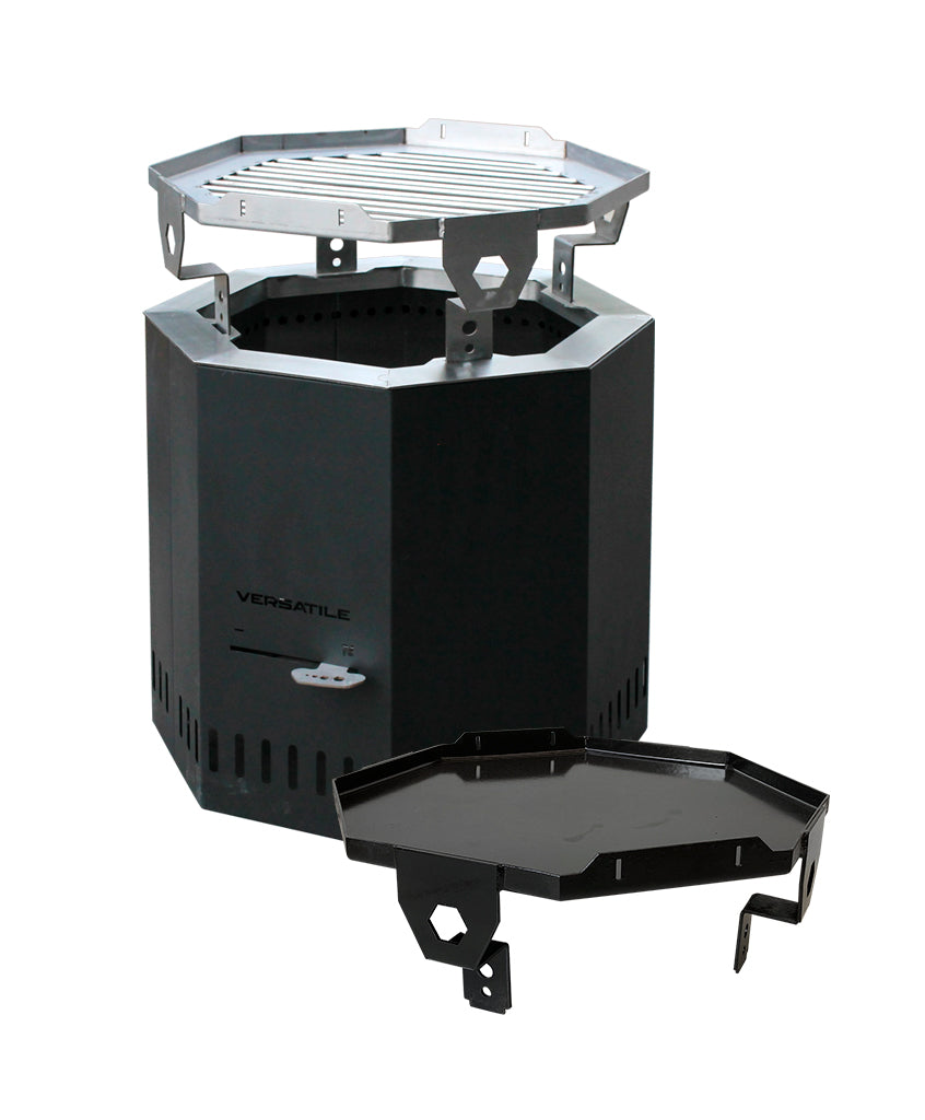 Brasero CALBUCO BLACK Plancha -Parrilla