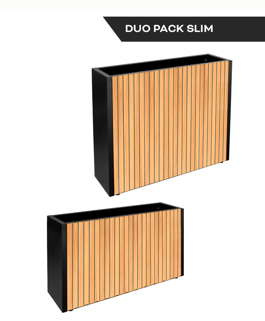 Duo Pack Jardinera Slim (Sale)