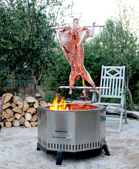 Fogón LLAIMA + Asador o Spiedo