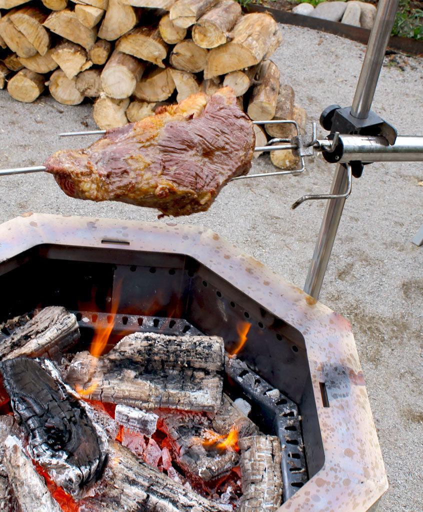 Fogón LLAIMA + Asador o Spiedo