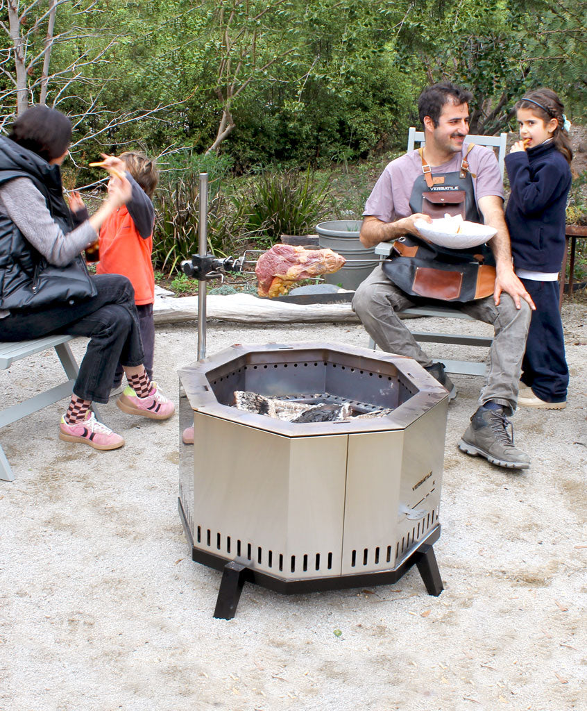 Fogón LLAIMA + Asador o Spiedo