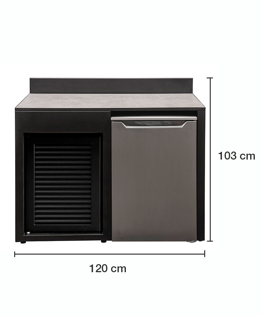 Módulo Frigobar 1200 con Puerta