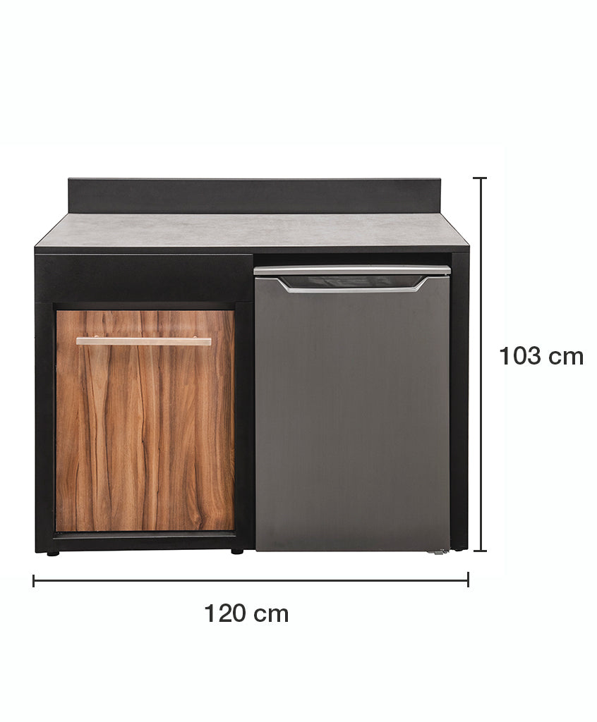 Módulo Frigobar 1200 con Puerta
