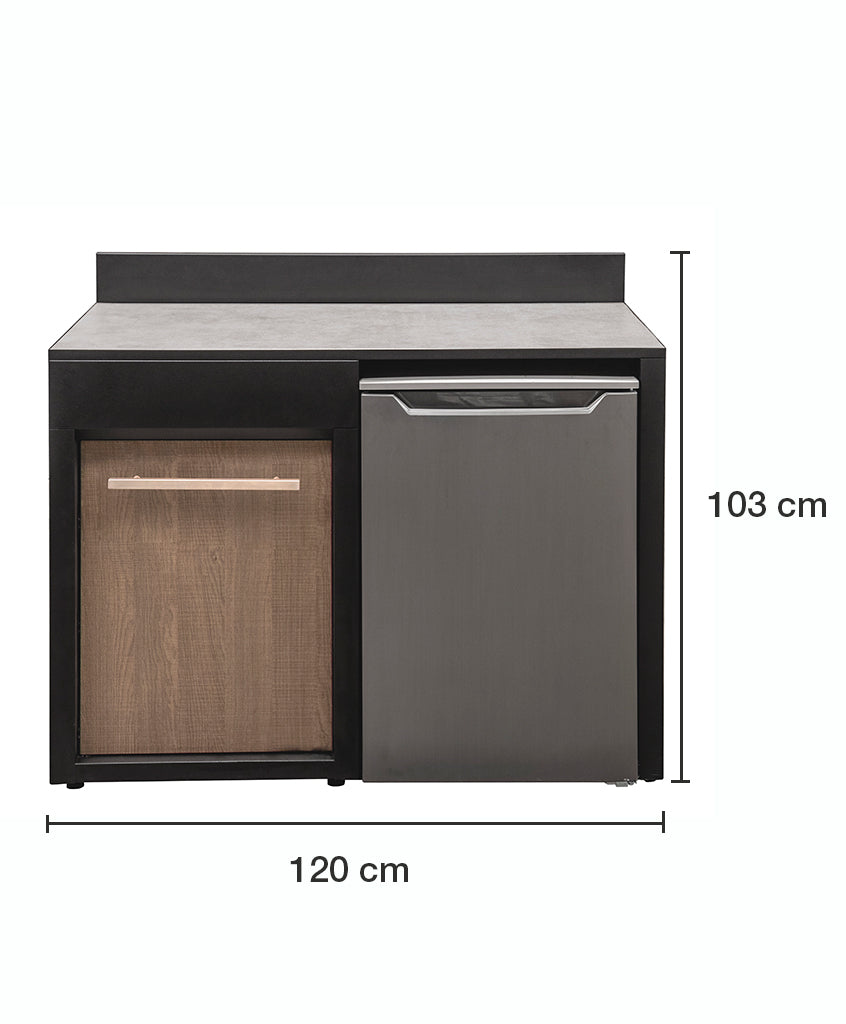 Módulo Frigobar 1200 con Puerta