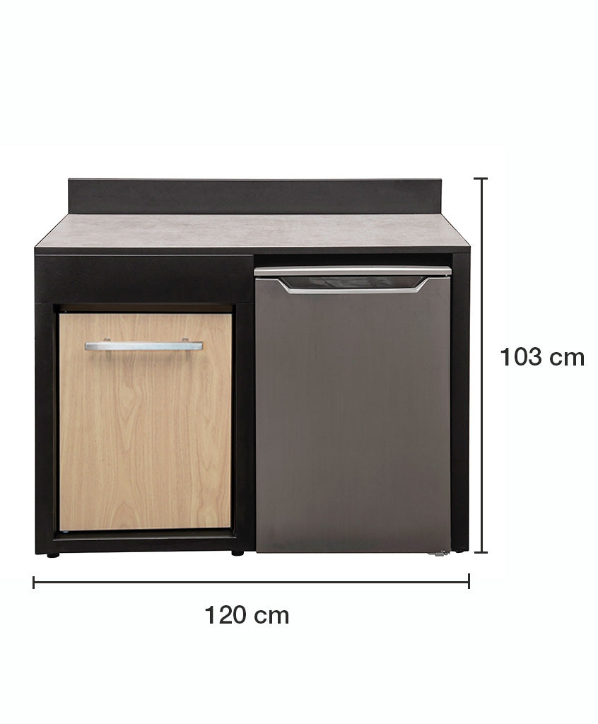 Módulo Frigobar 1200 con Puerta