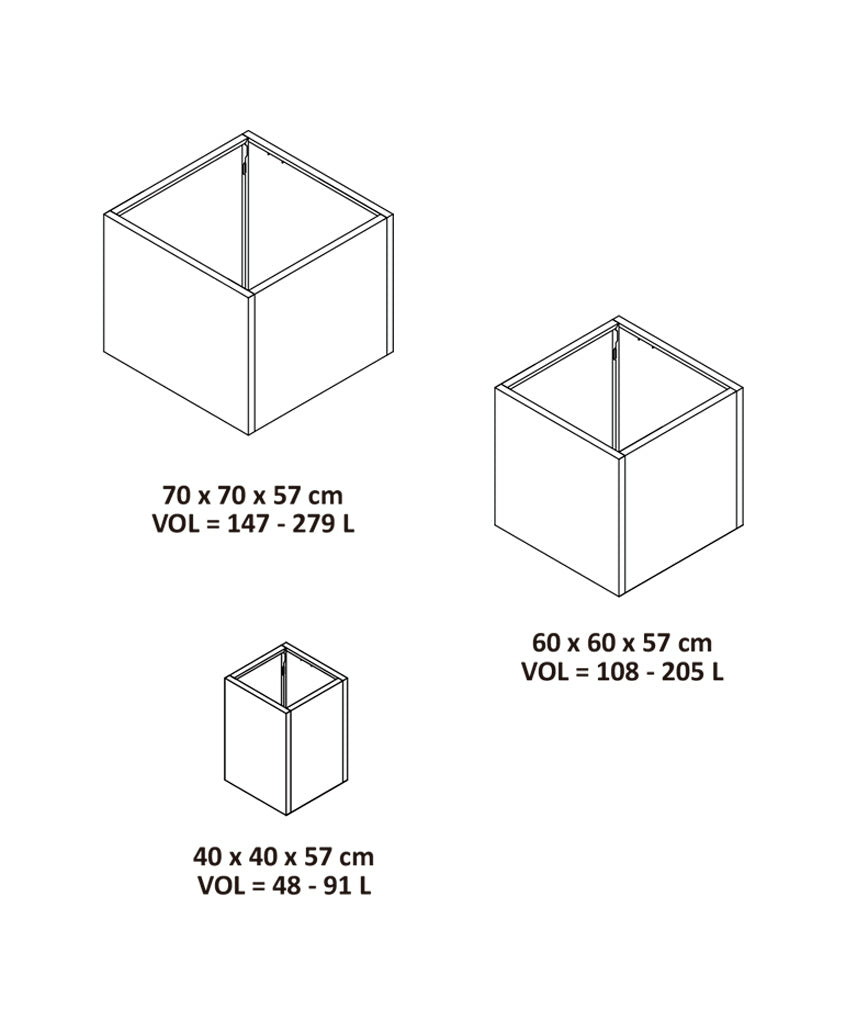Maceta IronLeaf Mediano