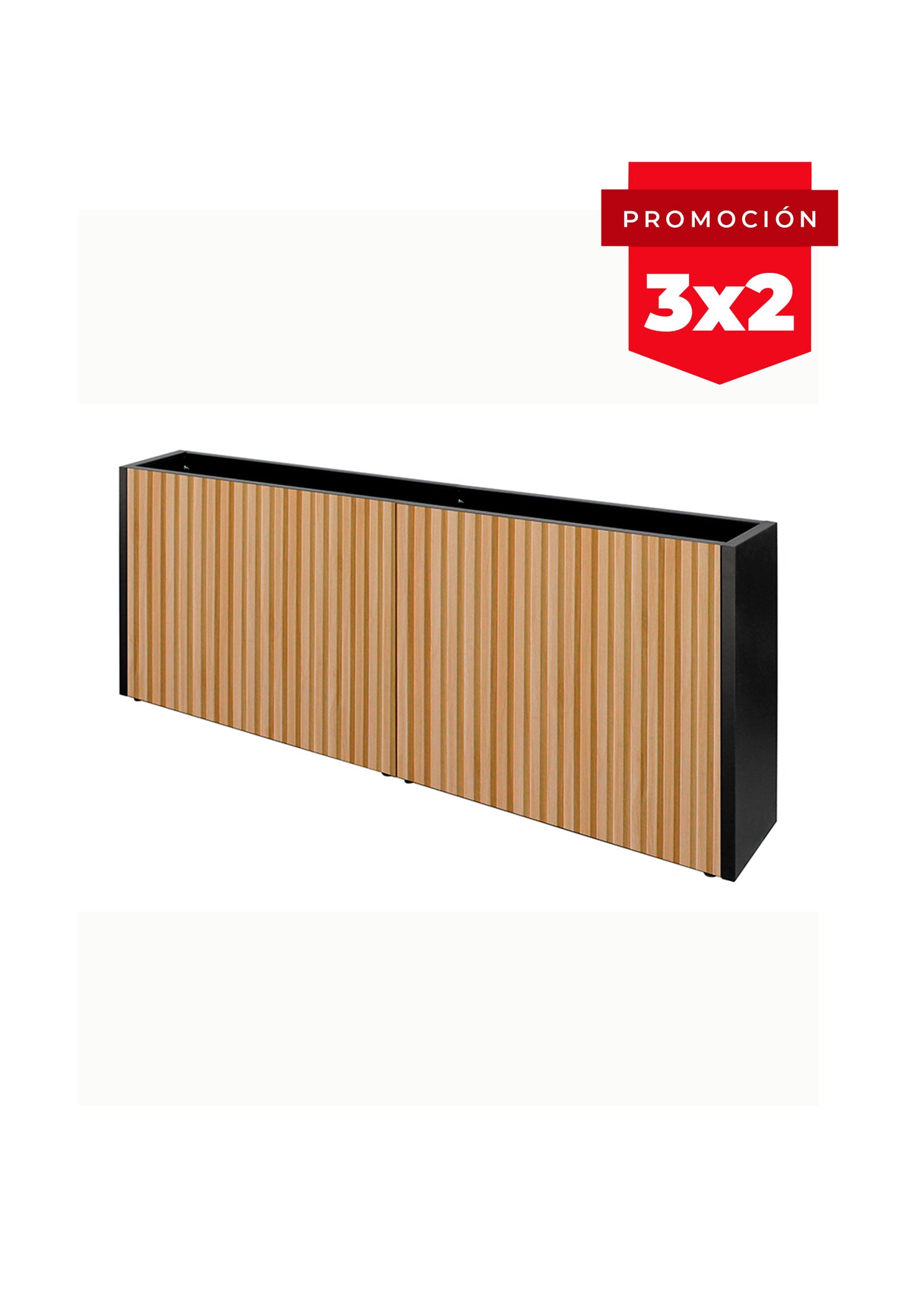 Jardinera Slim Metal Grow  26-80 Edge (Campaña)