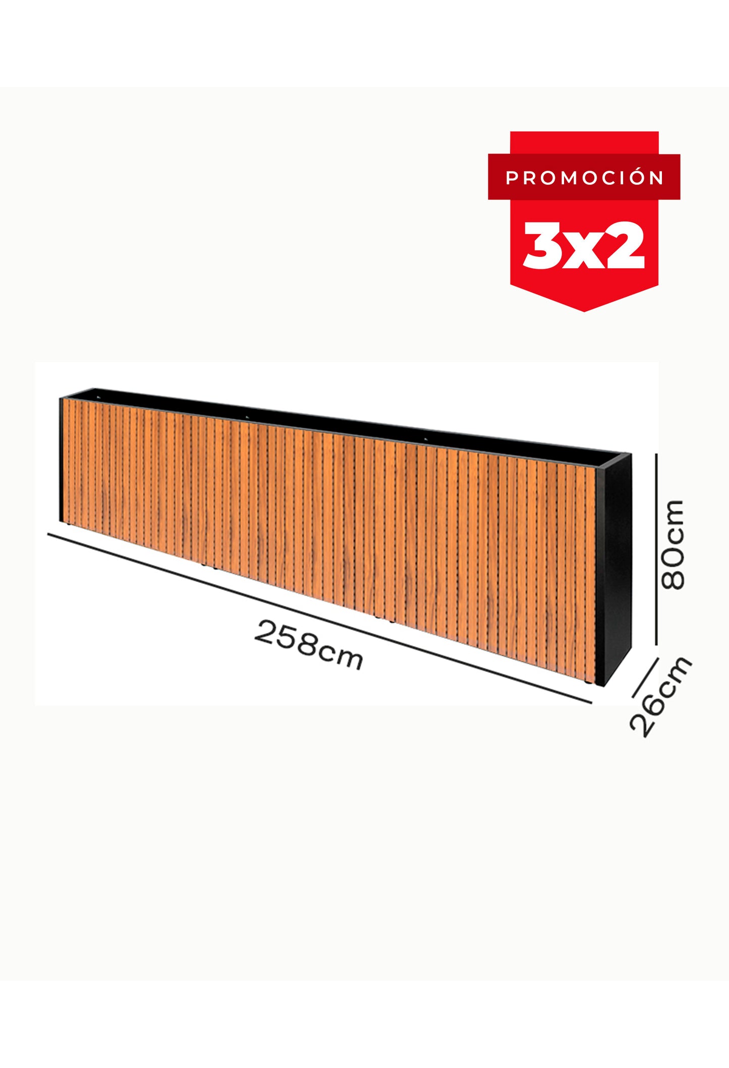 Jardinera Slim SteelRoot Edge  26-57 (Sale)