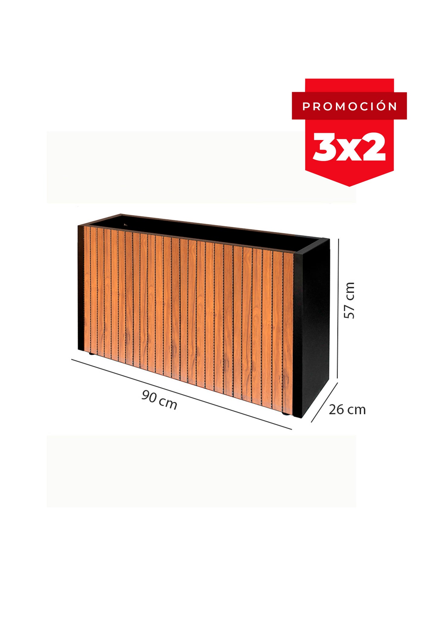 Jardinera Slim SteelRoot Edge  26-57 (Sale)