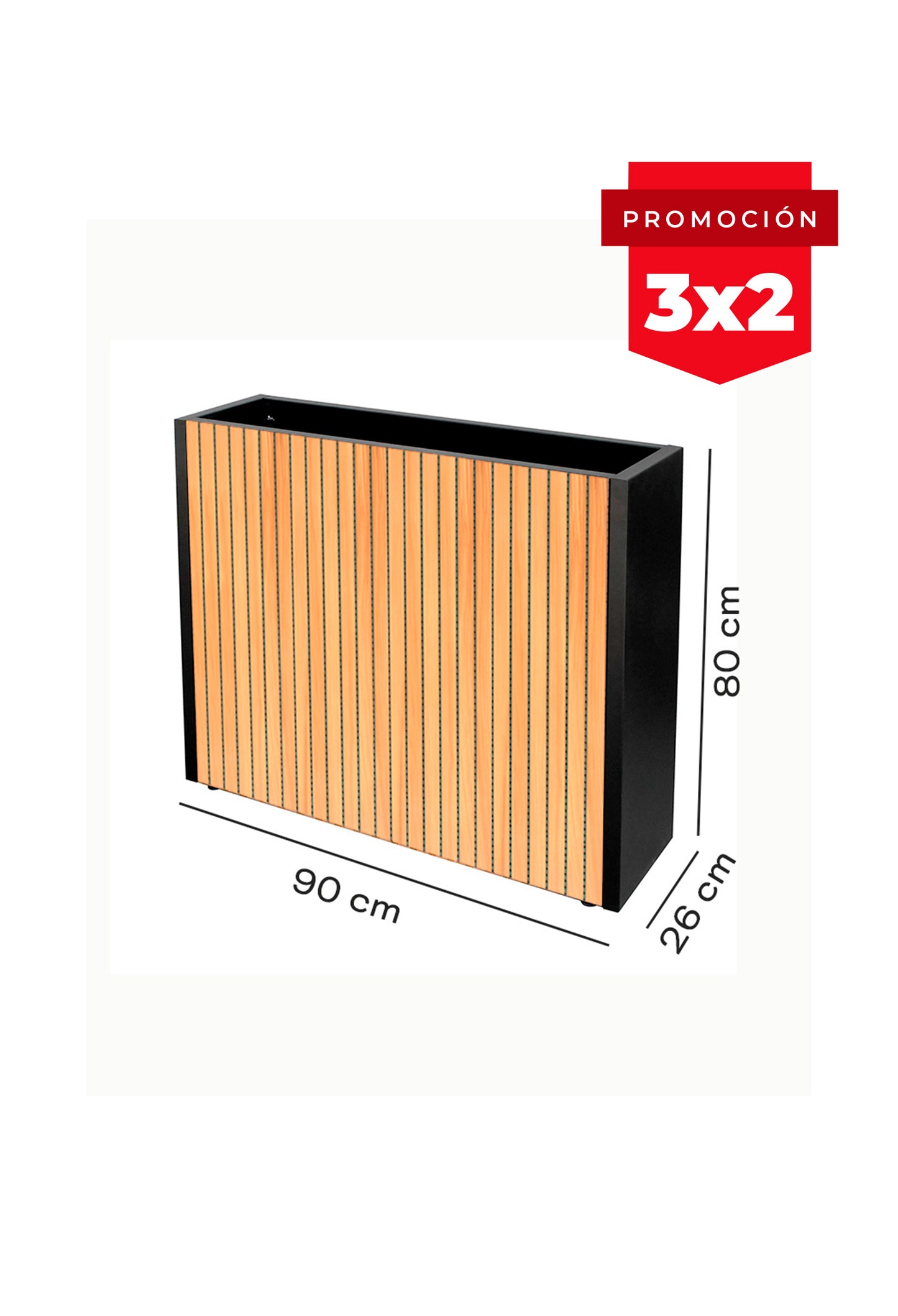 Jardinera Slim SteelRoot Edge  26-57 (Sale)