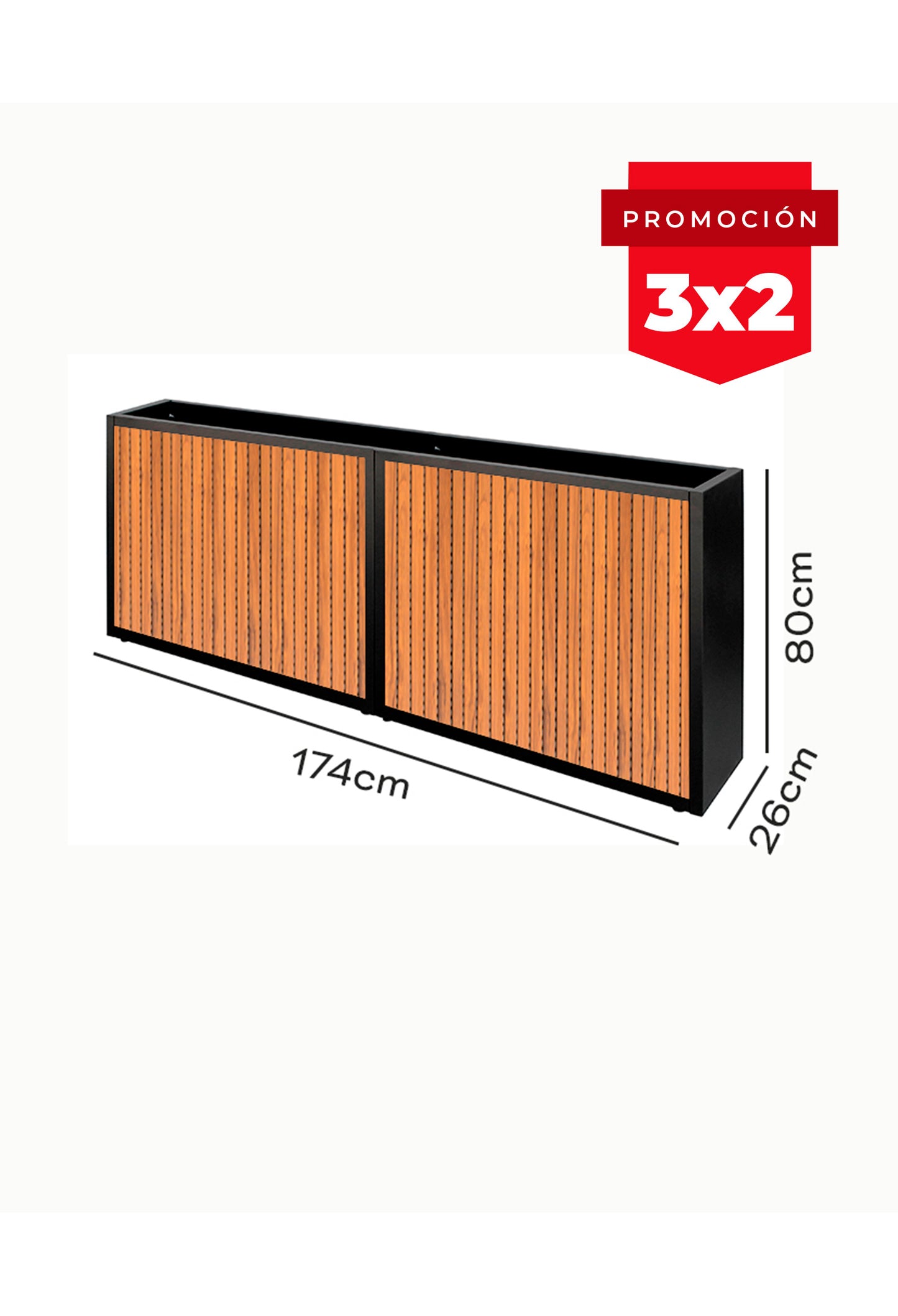 Jardinera Slim SteelRoot Full  26-57 (Sale)