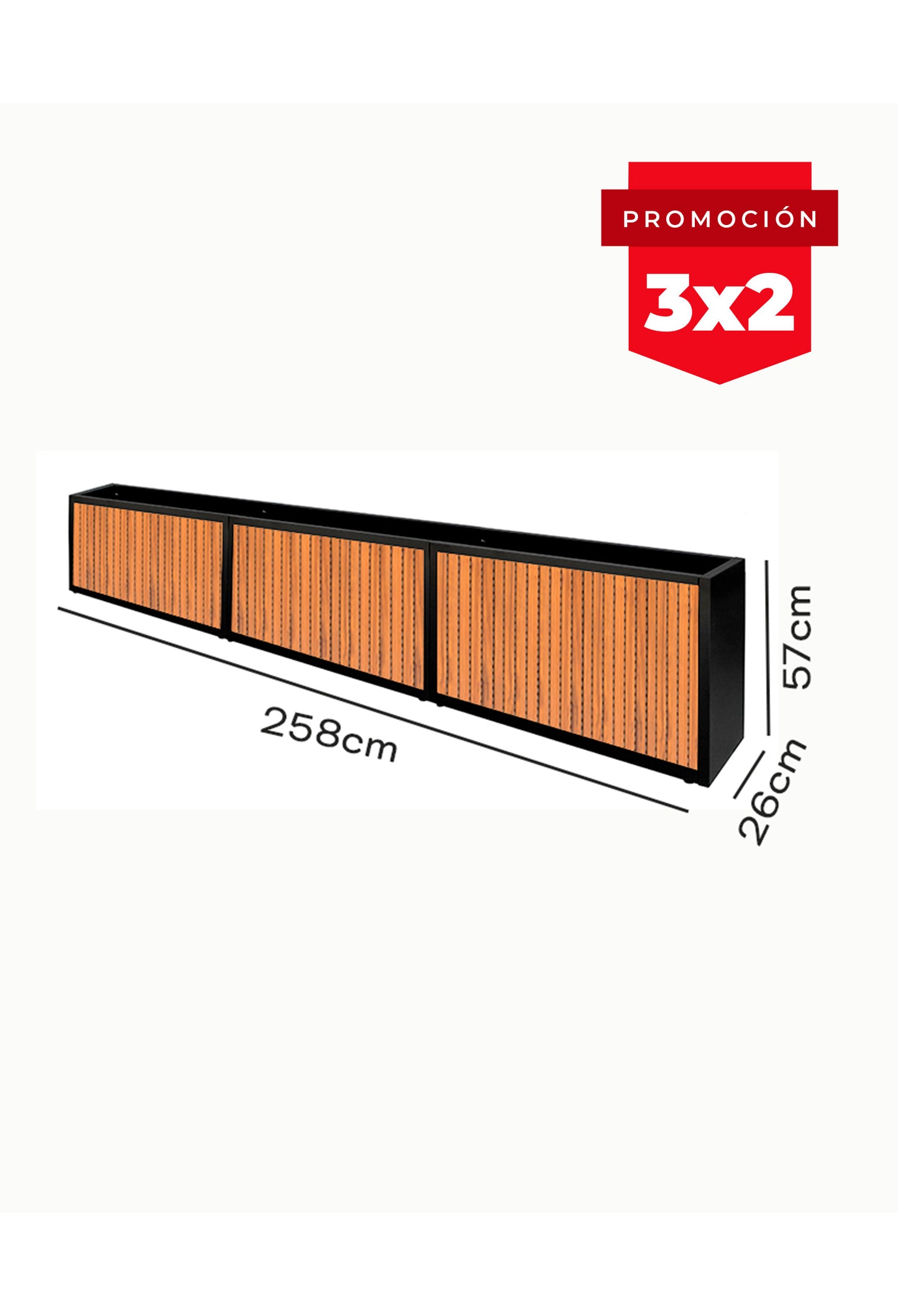 Jardinera Slim SteelRoot Full  26-57 (Sale)