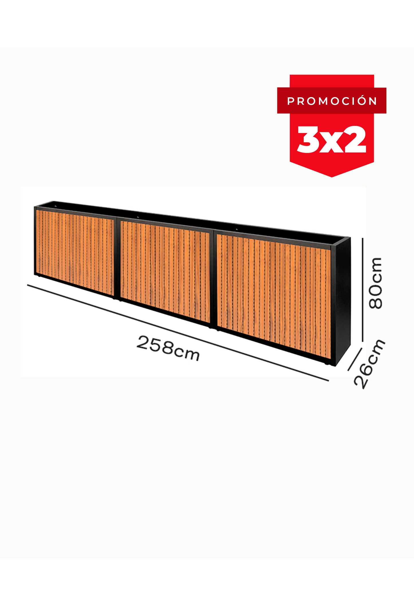 Jardinera Slim SteelRoot Full  26-57 (Sale)