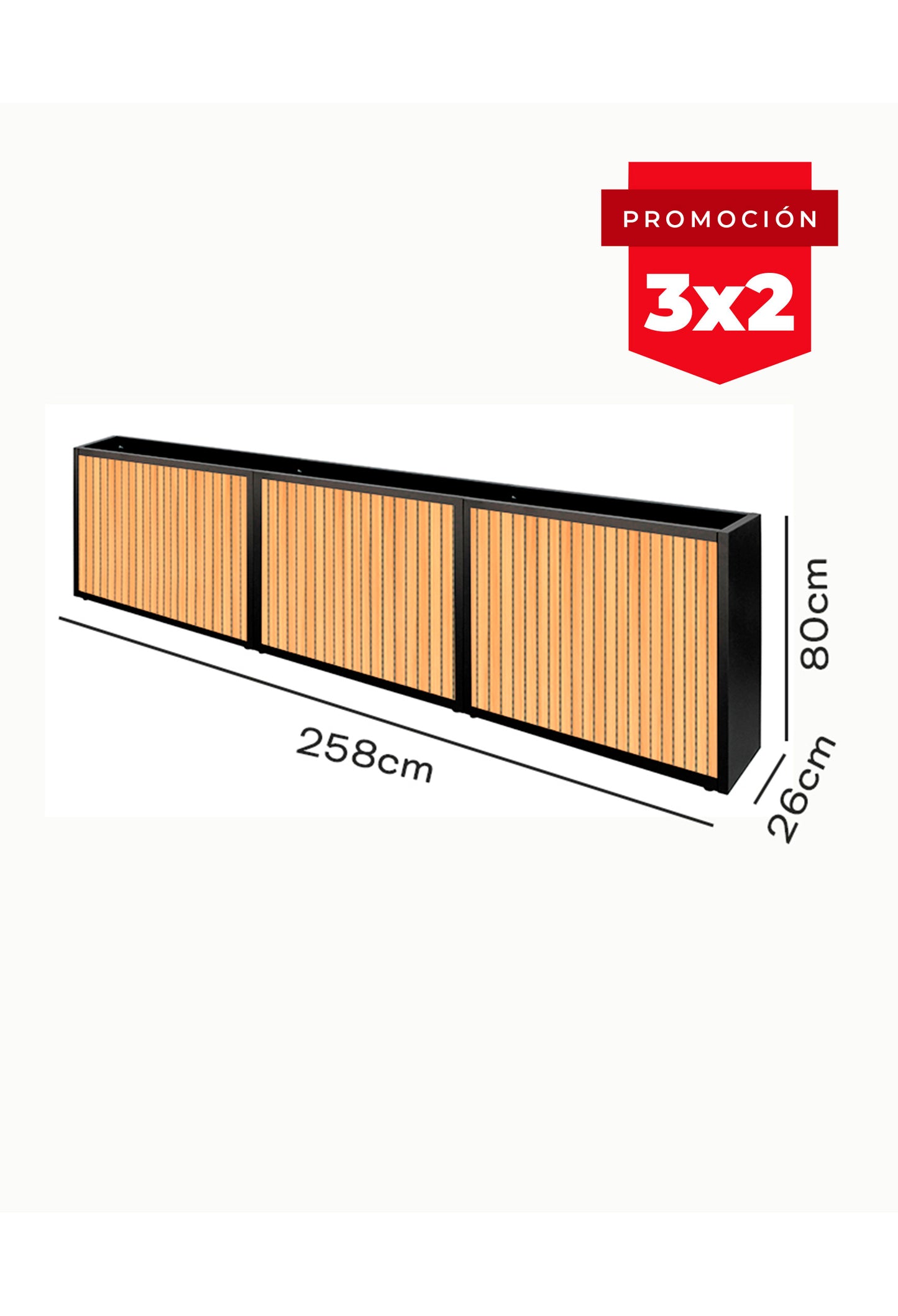 Jardinera Slim SteelRoot Full  26-57 (Sale)