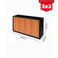 Jardinera Slim SteelRoot Full  26-57 (Sale)