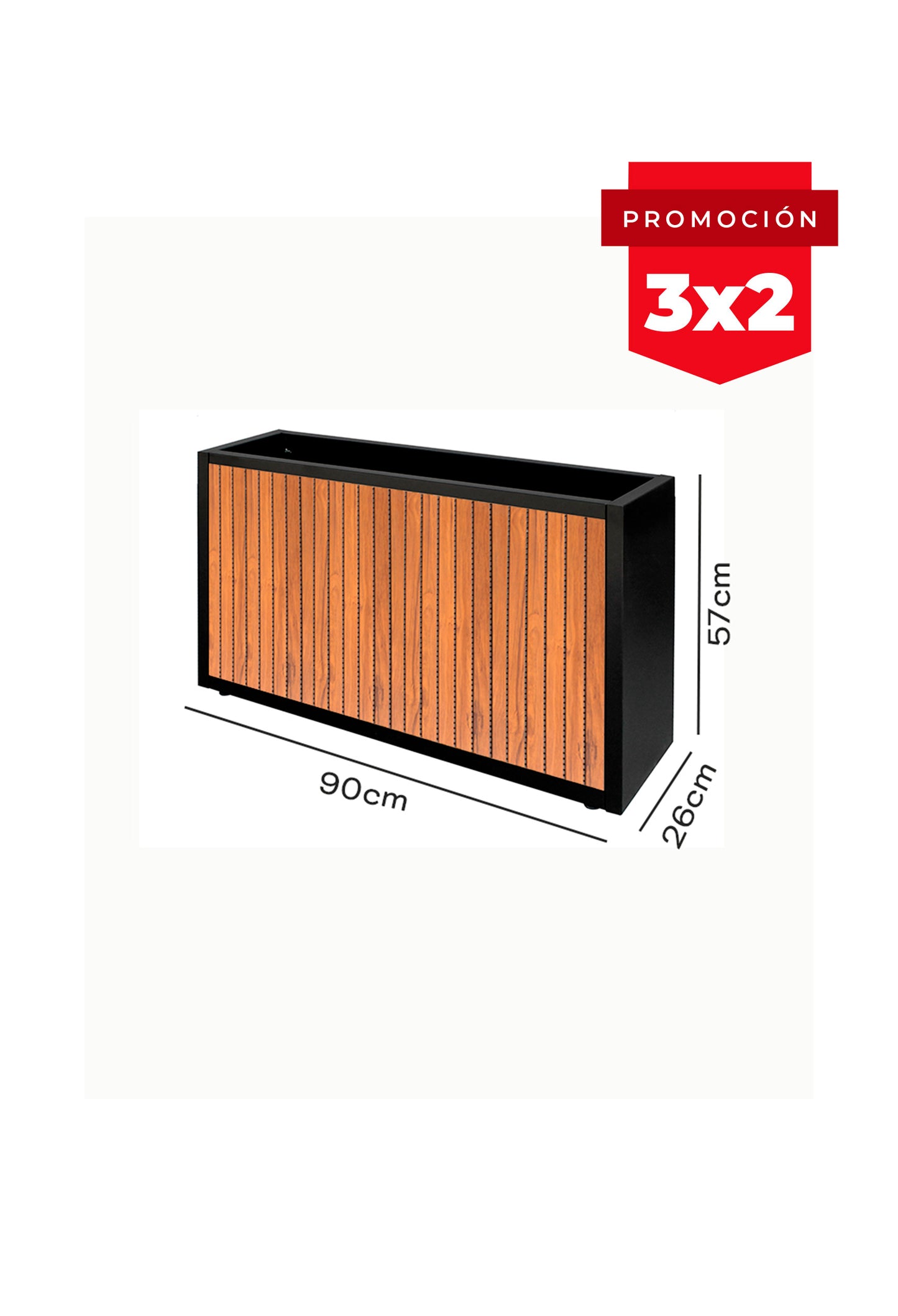 Jardinera Slim SteelRoot Full  26-57 (Sale)