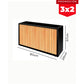 Jardinera Slim SteelRoot Full  26-57 (Sale)