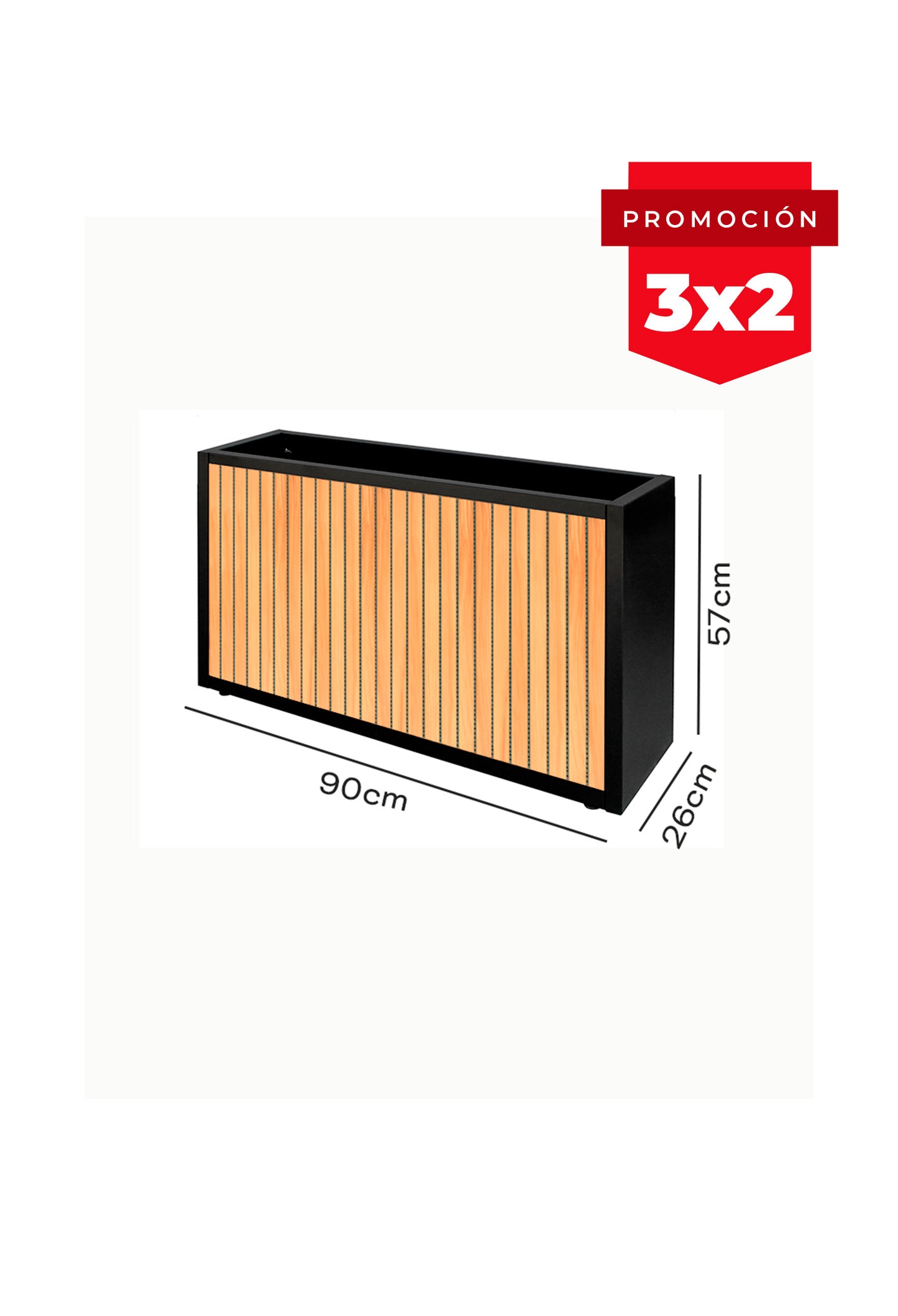 Jardinera Slim SteelRoot Full  26-57 (Sale)
