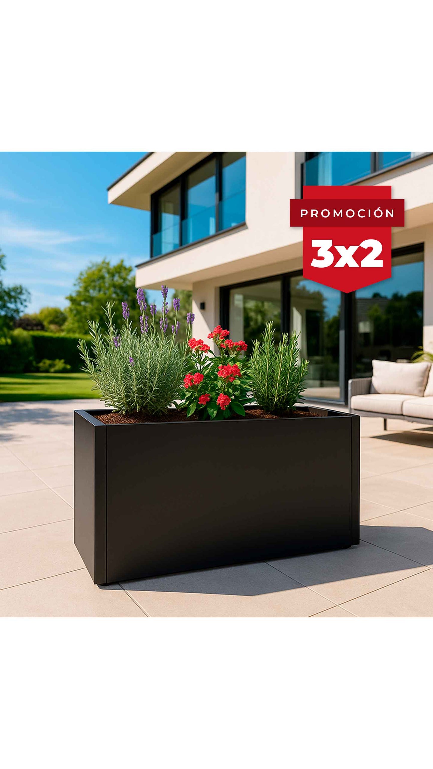 Jardinera Slim SteelRoot Edge  26-57 (Sale)