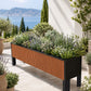 Jardinera Slim Legs Planter 26-57 - Wall Panel